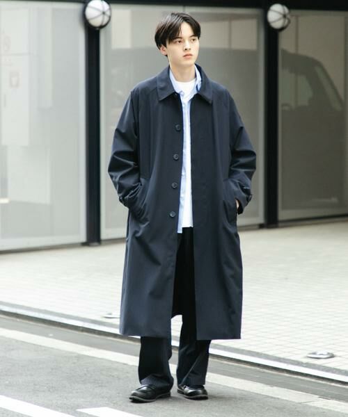 SENSE OF PLACE by URBAN RESEARCH / センスオブプレイス バイ アーバンリサーチ ステンカラーコート | 『ユニセックス』バルマカーンロングコート | 詳細6