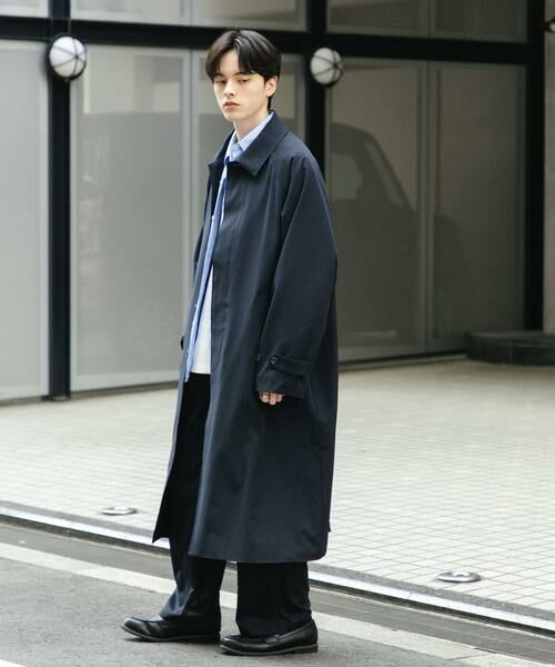 SENSE OF PLACE by URBAN RESEARCH / センスオブプレイス バイ アーバンリサーチ ステンカラーコート | 『ユニセックス』バルマカーンロングコート | 詳細7