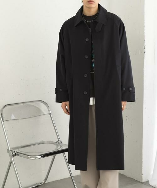 SENSE OF PLACE by URBAN RESEARCH / センスオブプレイス バイ アーバンリサーチ ステンカラーコート | 『ユニセックス』バルマカーンロングコート | 詳細9