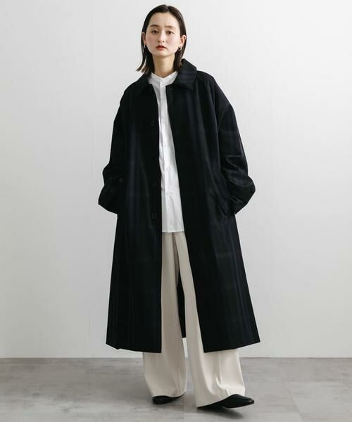 SENSE OF PLACE by URBAN RESEARCH / センスオブプレイス バイ アーバンリサーチ ステンカラーコート | 『ユニセックス』バルマカーンロングコート | 詳細25