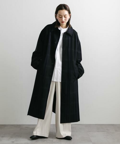 SENSE OF PLACE by URBAN RESEARCH / センスオブプレイス バイ アーバンリサーチ ステンカラーコート | 『ユニセックス』バルマカーンロングコート | 詳細26