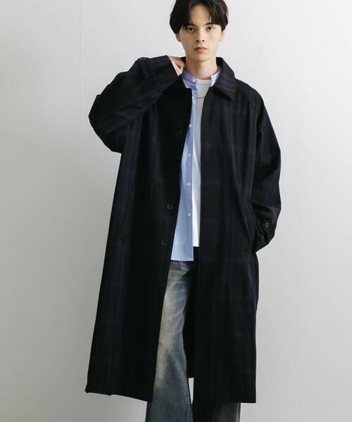 SENSE OF PLACE by URBAN RESEARCH / センスオブプレイス バイ アーバンリサーチ ステンカラーコート | 『ユニセックス』バルマカーンロングコート | 詳細28