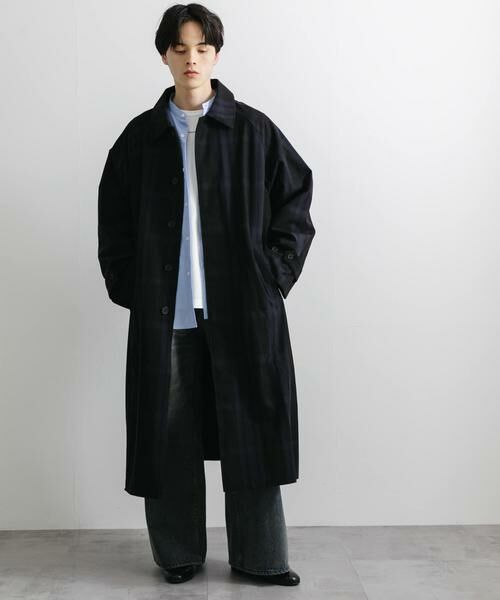 SENSE OF PLACE by URBAN RESEARCH / センスオブプレイス バイ アーバンリサーチ ステンカラーコート | 『ユニセックス』バルマカーンロングコート | 詳細30