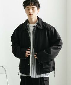 SENSE OF PLACE by URBAN RESEARCH / センスオブプレイス バイ アーバンリサーチ ブルゾン | 『セットアップ対応』ダブルポケットドローコードブルゾン