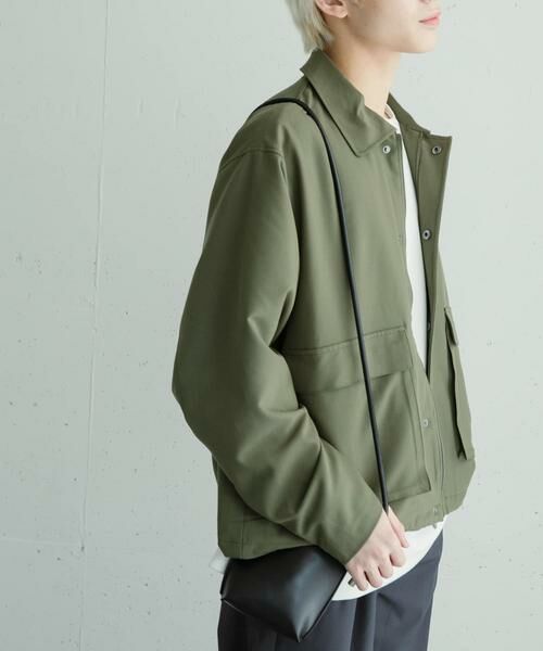 SENSE OF PLACE by URBAN RESEARCH / センスオブプレイス バイ アーバンリサーチ ブルゾン | 『セットアップ対応』ダブルポケットドローコードブルゾン | 詳細2