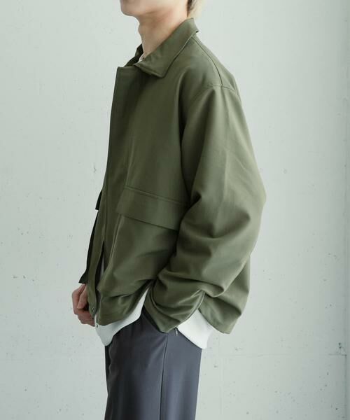 SENSE OF PLACE by URBAN RESEARCH / センスオブプレイス バイ アーバンリサーチ ブルゾン | 『セットアップ対応』ダブルポケットドローコードブルゾン | 詳細4