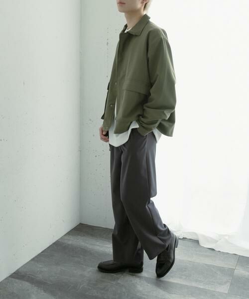 SENSE OF PLACE by URBAN RESEARCH / センスオブプレイス バイ アーバンリサーチ ブルゾン | 『セットアップ対応』ダブルポケットドローコードブルゾン | 詳細7