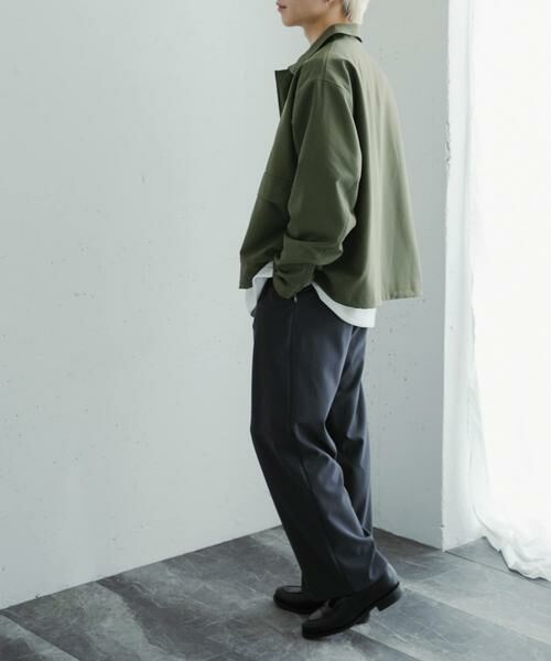 SENSE OF PLACE by URBAN RESEARCH / センスオブプレイス バイ アーバンリサーチ ブルゾン | 『セットアップ対応』ダブルポケットドローコードブルゾン | 詳細8