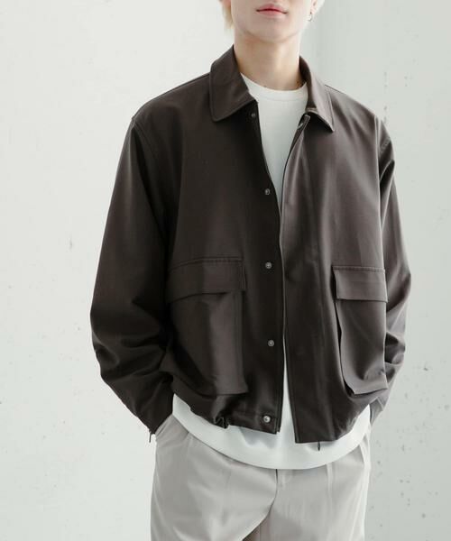 SENSE OF PLACE by URBAN RESEARCH / センスオブプレイス バイ アーバンリサーチ ブルゾン | 『セットアップ対応』ダブルポケットドローコードブルゾン | 詳細26