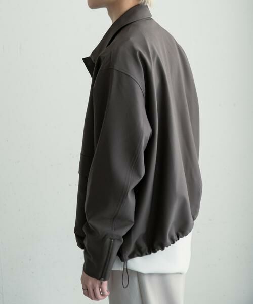SENSE OF PLACE by URBAN RESEARCH / センスオブプレイス バイ アーバンリサーチ ブルゾン | 『セットアップ対応』ダブルポケットドローコードブルゾン | 詳細28