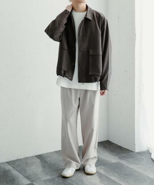 SENSE OF PLACE by URBAN RESEARCH / センスオブプレイス バイ アーバンリサーチ ブルゾン | 『セットアップ対応』ダブルポケットドローコードブルゾン | 詳細29