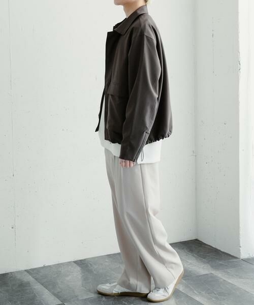 SENSE OF PLACE by URBAN RESEARCH / センスオブプレイス バイ アーバンリサーチ ブルゾン | 『セットアップ対応』ダブルポケットドローコードブルゾン | 詳細30