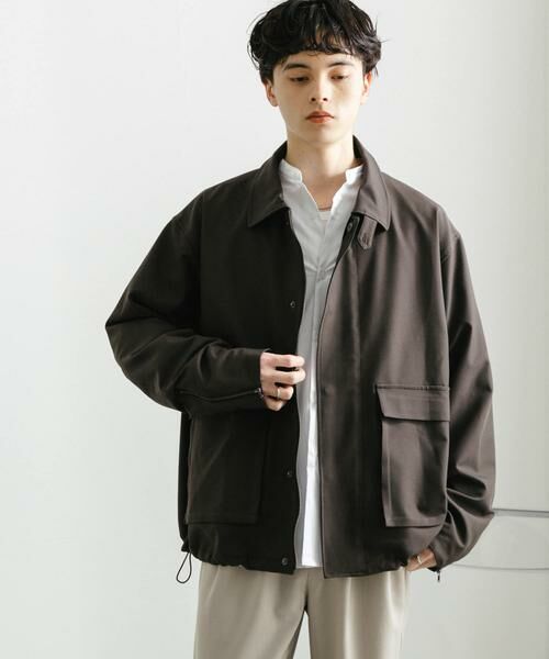 SENSE OF PLACE by URBAN RESEARCH / センスオブプレイス バイ アーバンリサーチ ブルゾン | 『セットアップ対応』ダブルポケットドローコードブルゾン | 詳細18