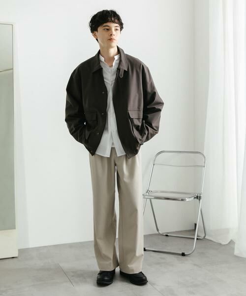 SENSE OF PLACE by URBAN RESEARCH / センスオブプレイス バイ アーバンリサーチ ブルゾン | 『セットアップ対応』ダブルポケットドローコードブルゾン | 詳細22