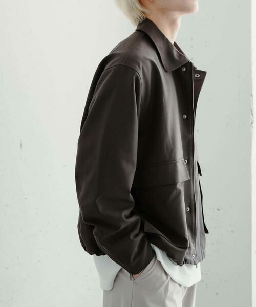 SENSE OF PLACE by URBAN RESEARCH / センスオブプレイス バイ アーバンリサーチ ブルゾン | 『セットアップ対応』ダブルポケットドローコードブルゾン | 詳細24