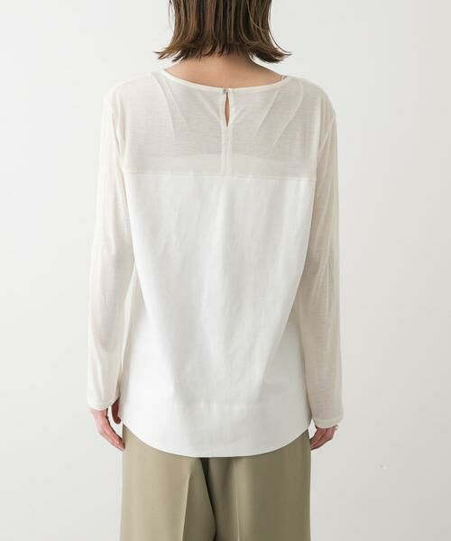 SENSE OF PLACE by URBAN RESEARCH / センスオブプレイス バイ アーバンリサーチ Tシャツ | クルーネックドッキングスリットトップ | 詳細24