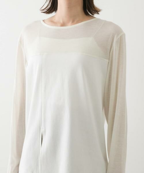 SENSE OF PLACE by URBAN RESEARCH / センスオブプレイス バイ アーバンリサーチ Tシャツ | クルーネックドッキングスリットトップ | 詳細25