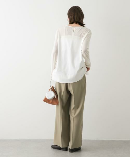 SENSE OF PLACE by URBAN RESEARCH / センスオブプレイス バイ アーバンリサーチ Tシャツ | クルーネックドッキングスリットトップ | 詳細21