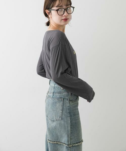 SENSE OF PLACE by URBAN RESEARCH / センスオブプレイス バイ アーバンリサーチ Tシャツ | ルーズロゴシアーT | 詳細22