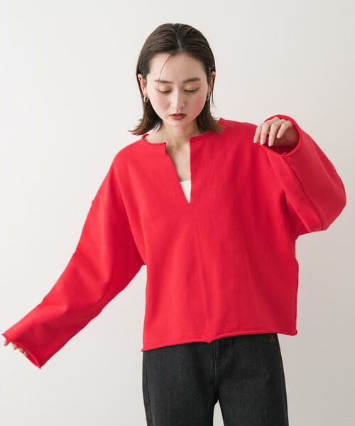 SENSE OF PLACE by URBAN RESEARCH / センスオブプレイス バイ アーバンリサーチ スウェット | Vネックルーズスウェット | 詳細4