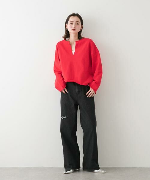 SENSE OF PLACE by URBAN RESEARCH / センスオブプレイス バイ アーバンリサーチ スウェット | Vネックルーズスウェット | 詳細5