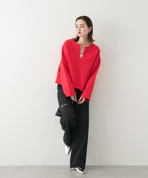 SENSE OF PLACE by URBAN RESEARCH / センスオブプレイス バイ アーバンリサーチ スウェット | Vネックルーズスウェット | 詳細6