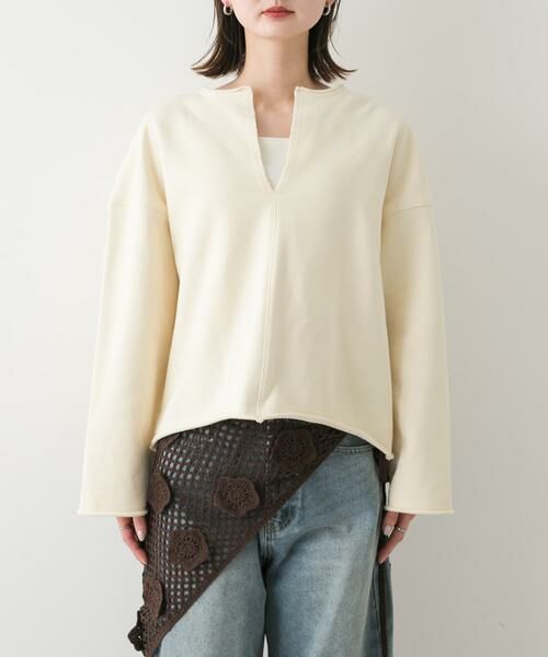 SENSE OF PLACE by URBAN RESEARCH / センスオブプレイス バイ アーバンリサーチ スウェット | Vネックルーズスウェット | 詳細20