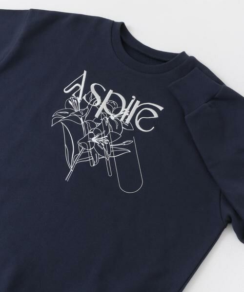 SENSE OF PLACE by URBAN RESEARCH / センスオブプレイス バイ アーバンリサーチ スウェット | シシュウグラフィックルーズスウェット | 詳細9