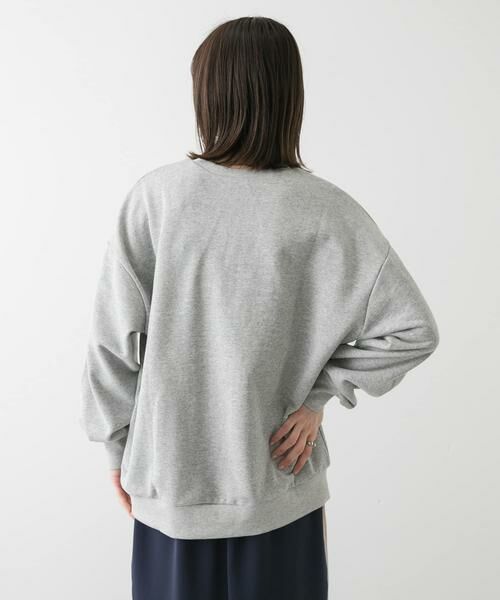 SENSE OF PLACE by URBAN RESEARCH / センスオブプレイス バイ アーバンリサーチ スウェット | シシュウグラフィックルーズスウェット | 詳細13