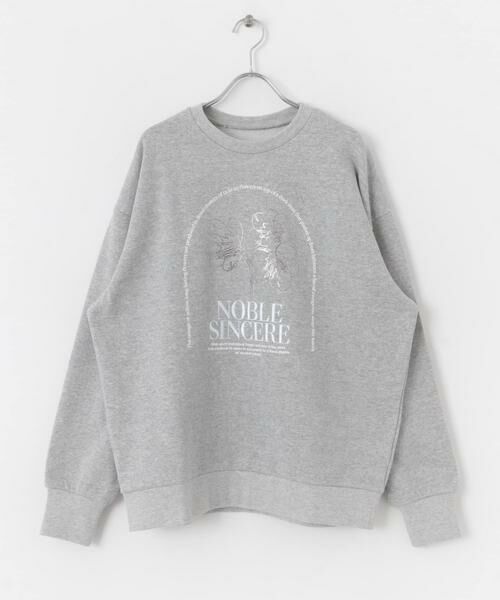 SENSE OF PLACE by URBAN RESEARCH / センスオブプレイス バイ アーバンリサーチ スウェット | シシュウグラフィックルーズスウェット | 詳細17