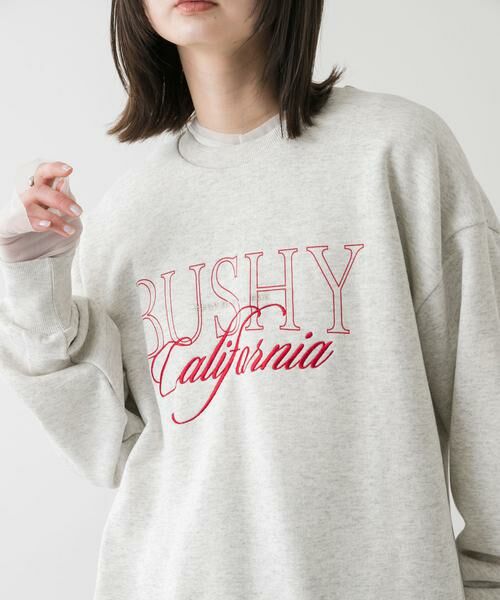 SENSE OF PLACE by URBAN RESEARCH / センスオブプレイス バイ アーバンリサーチ スウェット | シシュウグラフィックルーズスウェット | 詳細23