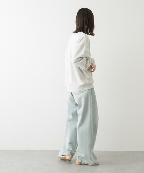 SENSE OF PLACE by URBAN RESEARCH / センスオブプレイス バイ アーバンリサーチ スウェット | シシュウグラフィックルーズスウェット | 詳細28