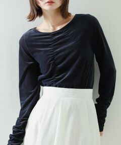 SENSE OF PLACE by URBAN RESEARCH / センスオブプレイス バイ アーバンリサーチ Tシャツ | シアーベロアTシャツ