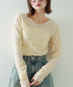 SENSE OF PLACE by URBAN RESEARCH / センスオブプレイス バイ アーバンリサーチ Tシャツ | シアーベロアTシャツ