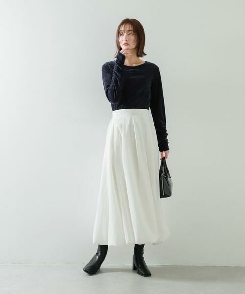 SENSE OF PLACE by URBAN RESEARCH / センスオブプレイス バイ アーバンリサーチ Tシャツ | シアーベロアTシャツ | 詳細4