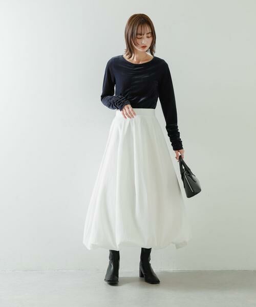 SENSE OF PLACE by URBAN RESEARCH / センスオブプレイス バイ アーバンリサーチ Tシャツ | シアーベロアTシャツ | 詳細5