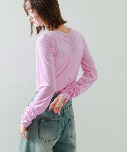 SENSE OF PLACE by URBAN RESEARCH / センスオブプレイス バイ アーバンリサーチ Tシャツ | シアーベロアTシャツ | 詳細15