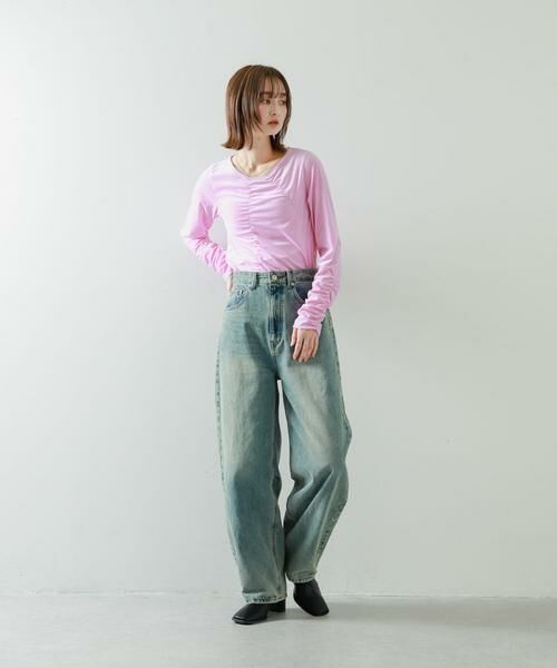 SENSE OF PLACE by URBAN RESEARCH / センスオブプレイス バイ アーバンリサーチ Tシャツ | シアーベロアTシャツ | 詳細16