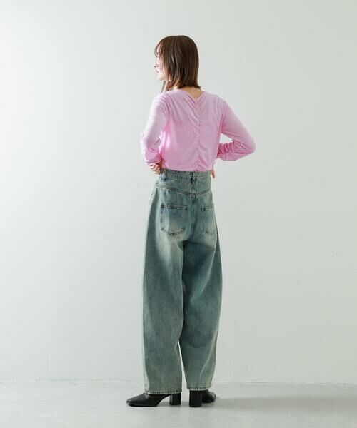 SENSE OF PLACE by URBAN RESEARCH / センスオブプレイス バイ アーバンリサーチ Tシャツ | シアーベロアTシャツ | 詳細17