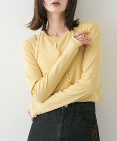 SENSE OF PLACE by URBAN RESEARCH / センスオブプレイス バイ アーバンリサーチ Tシャツ | 2Pレイヤードメロートップ