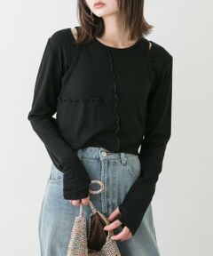 SENSE OF PLACE by URBAN RESEARCH / センスオブプレイス バイ アーバンリサーチ Tシャツ | 2Pレイヤードメロートップ