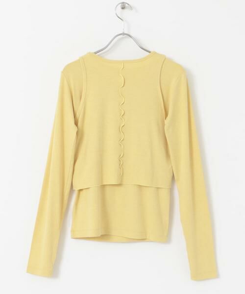 SENSE OF PLACE by URBAN RESEARCH / センスオブプレイス バイ アーバンリサーチ Tシャツ | 2Pレイヤードメロートップ | 詳細11