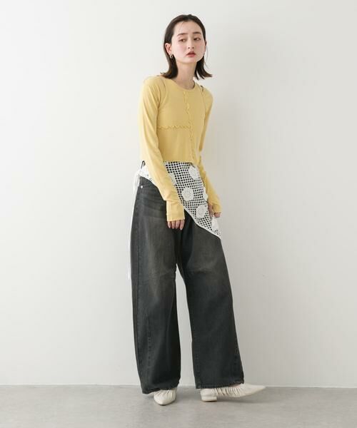 SENSE OF PLACE by URBAN RESEARCH / センスオブプレイス バイ アーバンリサーチ Tシャツ | 2Pレイヤードメロートップ | 詳細7