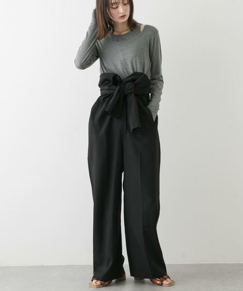 SENSE OF PLACE by URBAN RESEARCH / センスオブプレイス バイ アーバンリサーチ Tシャツ | 2Pレイヤードメロートップ | 詳細26