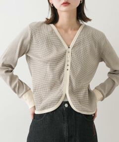 SENSE OF PLACE by URBAN RESEARCH / センスオブプレイス バイ アーバンリサーチ Tシャツ | Vネックバイカラートップ