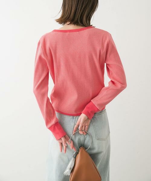 SENSE OF PLACE by URBAN RESEARCH / センスオブプレイス バイ アーバンリサーチ Tシャツ | Vネックバイカラートップ | 詳細2