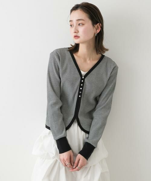 SENSE OF PLACE by URBAN RESEARCH / センスオブプレイス バイ アーバンリサーチ Tシャツ | Vネックバイカラートップ | 詳細16