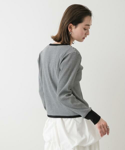 SENSE OF PLACE by URBAN RESEARCH / センスオブプレイス バイ アーバンリサーチ Tシャツ | Vネックバイカラートップ | 詳細17