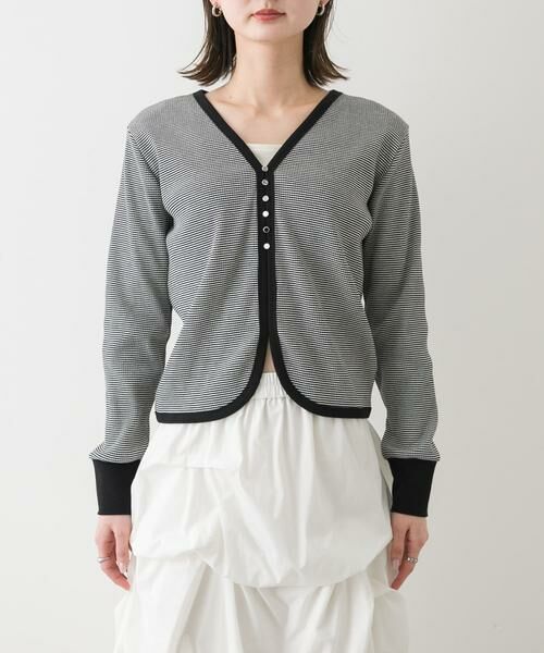 SENSE OF PLACE by URBAN RESEARCH / センスオブプレイス バイ アーバンリサーチ Tシャツ | Vネックバイカラートップ | 詳細22