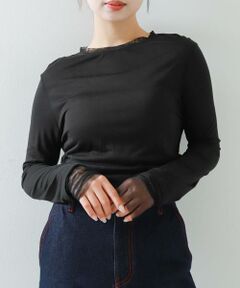 SENSE OF PLACE by URBAN RESEARCH / センスオブプレイス バイ アーバンリサーチ Tシャツ | シアーレイヤードTシャツ